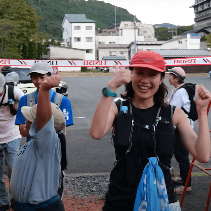 スパウォークゴールの様子